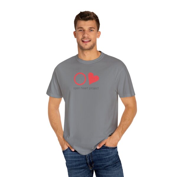 Classic Crew Neck Open Heart Project Tee - Image 8