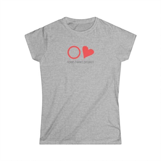 Fitted Open Heart Project Softstyle Tee